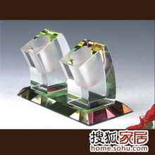 水晶话筒座 工艺礼品批发中的璀璨明珠