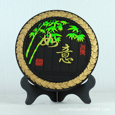 紫气东来 活性炭雕，一份融合吉祥寓意与健康守护的匠心之礼